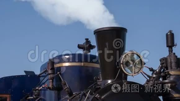 旧蒸汽机车视频