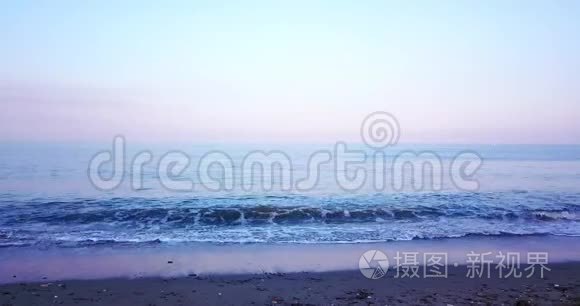 无缝环海海浪视频