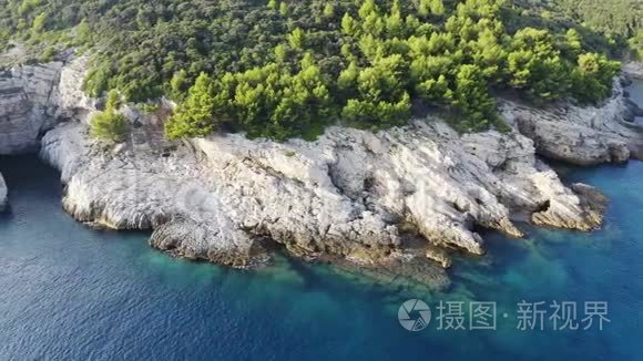 洛基海岸空中