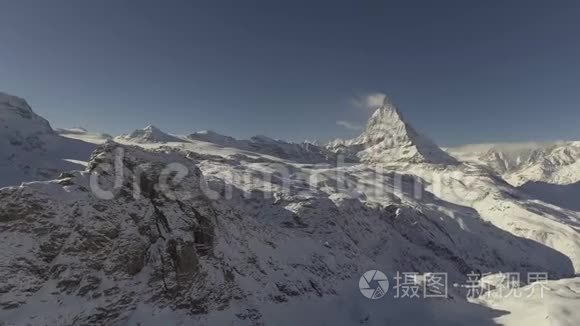 瑞士地标拍摄于最美丽的天气视频