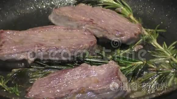 煎肉牛肉