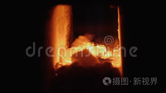 锻造炉加热金属用火视频
