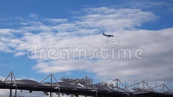 空中商业飞机视频
