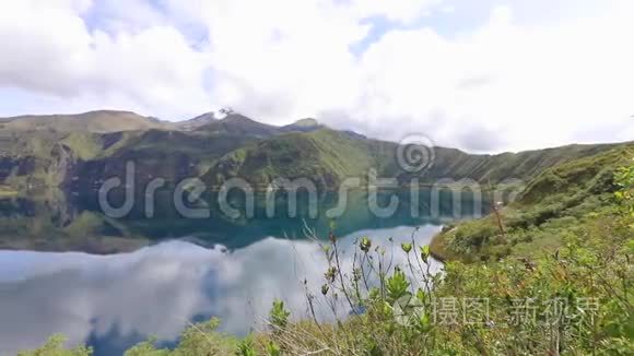 厄瓜多尔库科卡泻湖视频