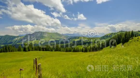 夏时山自然保留全景景观