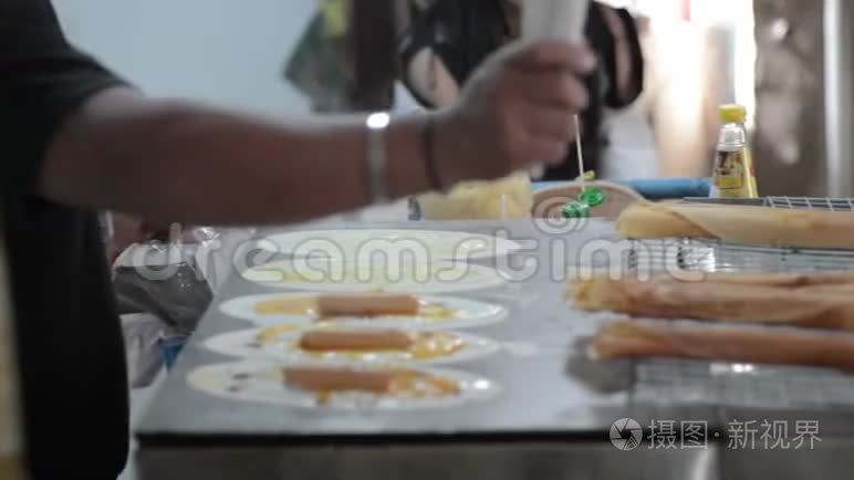 泰国煎饼视频