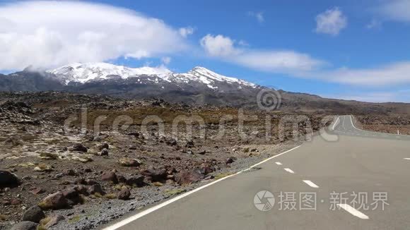 鲁阿佩胡山风景视频