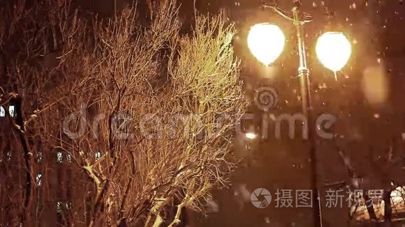 冬天的雪夜