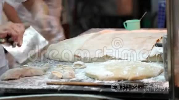 合上中国油炸圈饼视频