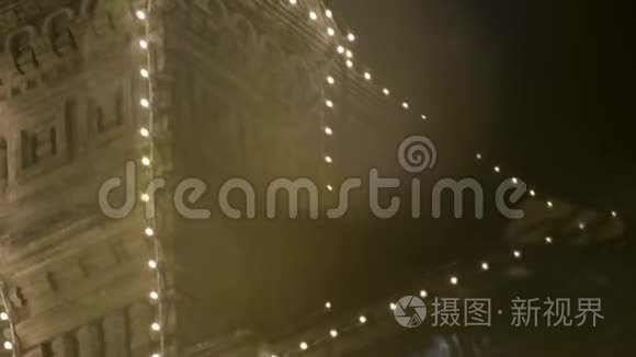 夜间建筑立面