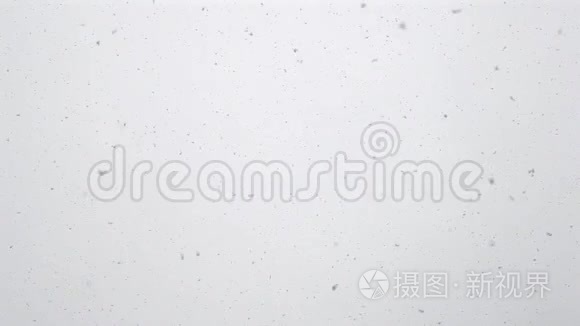 冬天降雪模糊背景.