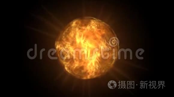 恒星太阳等离子视频