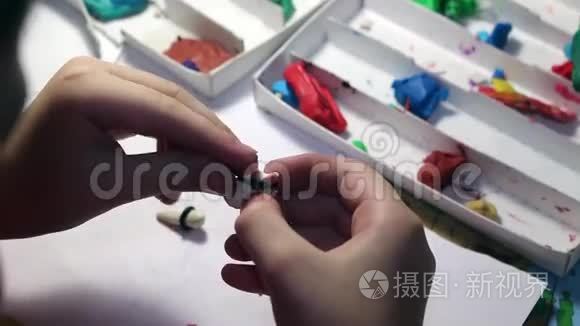 泥制工艺品视频