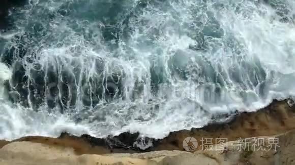 意大利那不勒斯的暴风雨日视频