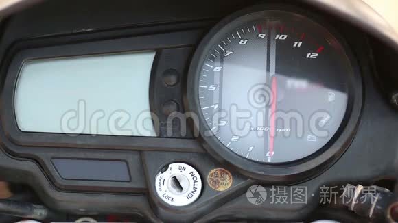 摩托车转速表和RPM表