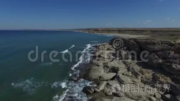 卡巴海悬崖空中拍摄