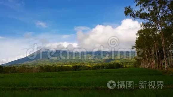 坎隆火山时间流逝视频