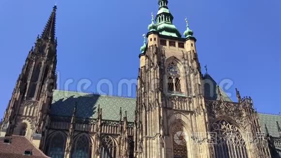 捷克共和国布拉格城堡圣维特大教堂罗马天主教大教堂