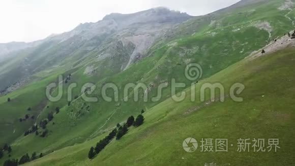 山景山水穆迪天气云夏日旅游景区观.. 山顶景观