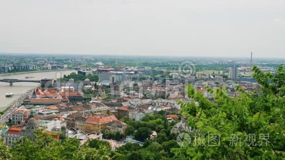 全景拍摄：匈牙利布达佩斯市全景.. 欧洲最美丽的城市之一