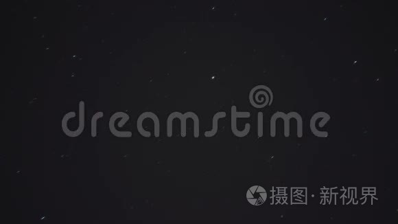 日出前星空视频