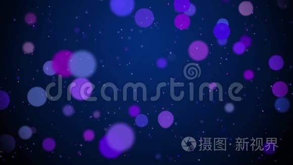 快乐周年纪念文字揭示霓虹灯运动从浪漫的紫色博克色黑色背景