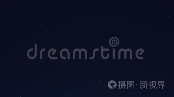 日出前星空视频