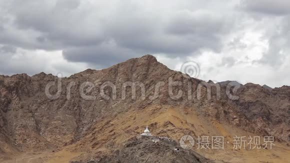 一座藏山寺佛塔视频