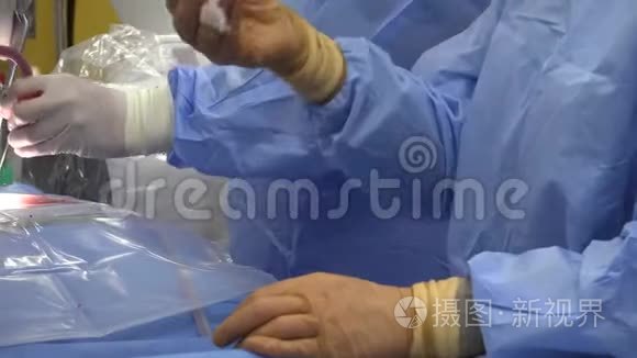 背部手术或微创脊柱手术视频