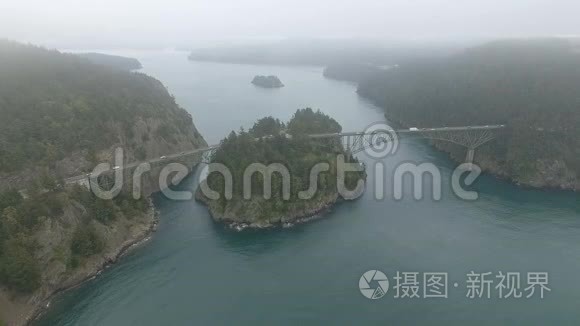 普吉特海峡惠德比岛上空的欺骗通道