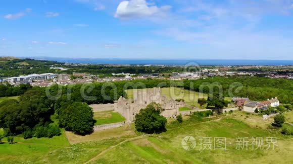 飞越克拉伊米勒城堡和爱丁堡视频
