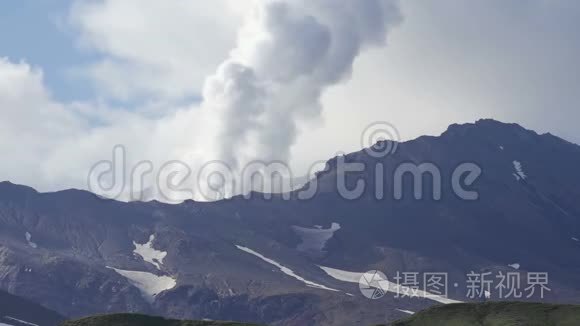 堪察加火山活动视频