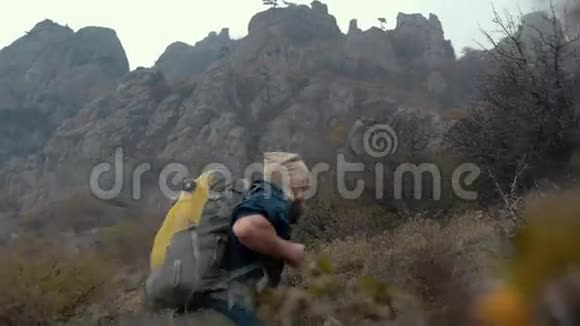 登山背包客mov1080P视频素材