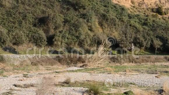 登山徒步旅行者视频