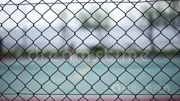 网球场游戏体育活动视频