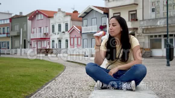 葡萄牙美丽的科斯塔诺瓦村视频