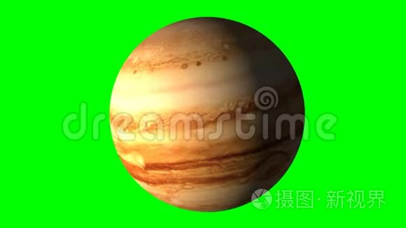 太空中的木星视频