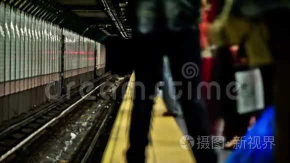 纽约地铁时间流逝