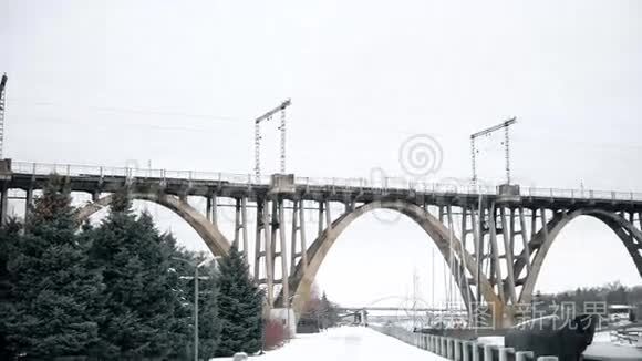 桥梁铁路工程视频
