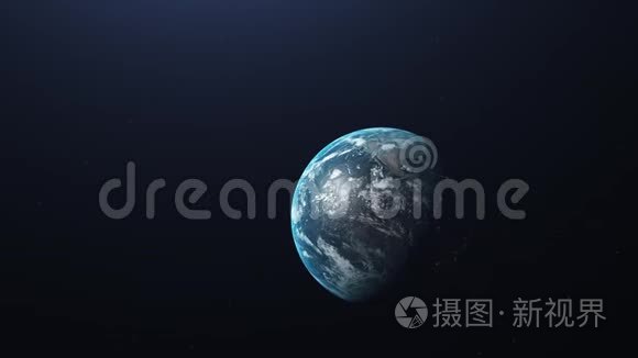 地球在太空动画美国视频