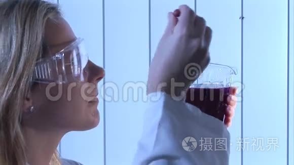 生物化学家的股票录像视频