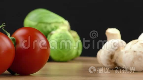 鲜食蔬菜番茄细节视频