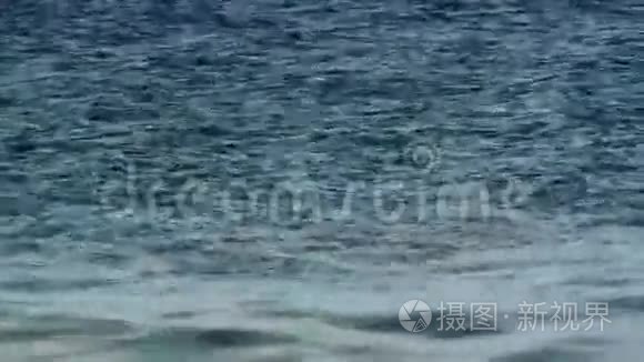 海波泡沫背景视频