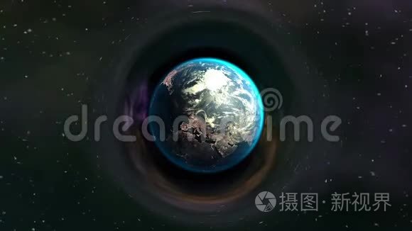 地球在弯曲的空间里视频