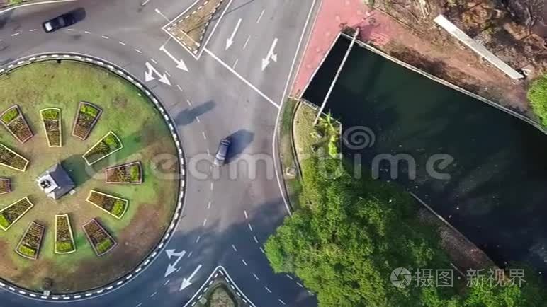 马来西亚基达一带的鸟瞰图视频