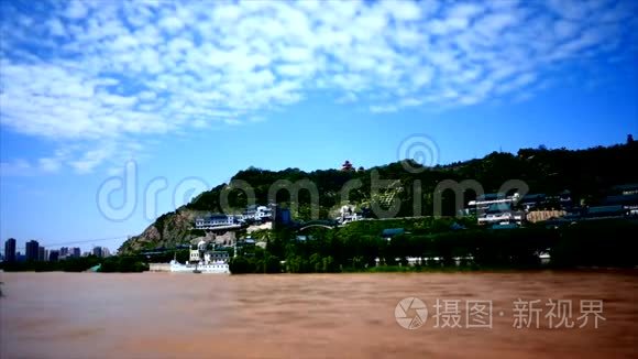 中国长江黄河在西安视频