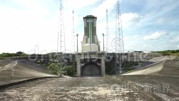 圭亚那航天中心联盟发射区视频