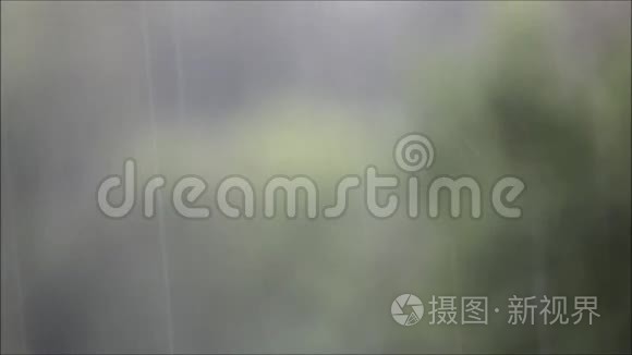 莫斯科夏季暴雨视频