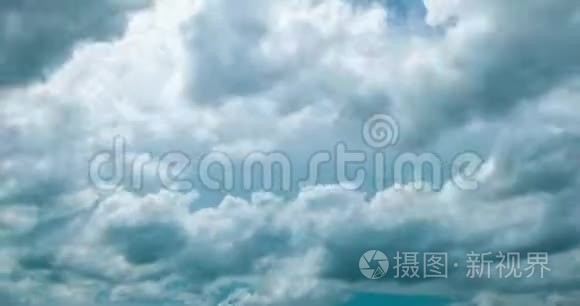 云层和天空图案视频