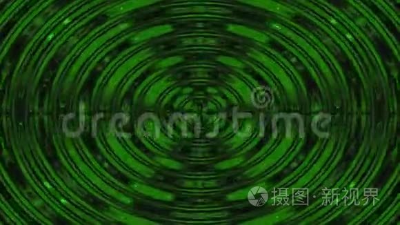 绿色波纹方式镜头背景视频